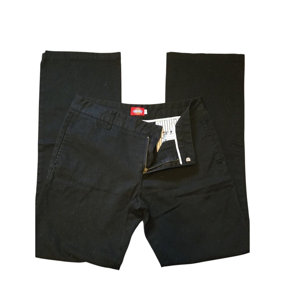 chinos

Dickies Girl Black Skater Chino Work Pants Size 7 Y2K
